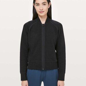 lululemon athletica Black Bomber Jacket